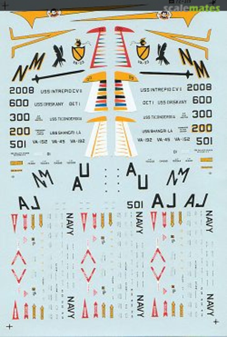 Boxart A-4E/F Skyhawk 72-319 SuperScale International Boxart A-4E/F Skyhawk 72-319 SuperScale International