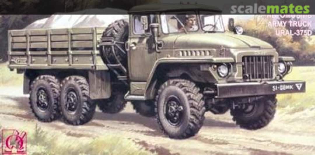 Boxart Ural-375D 72001 Omega-K Boxart Ural-375D 72001 Omega-K