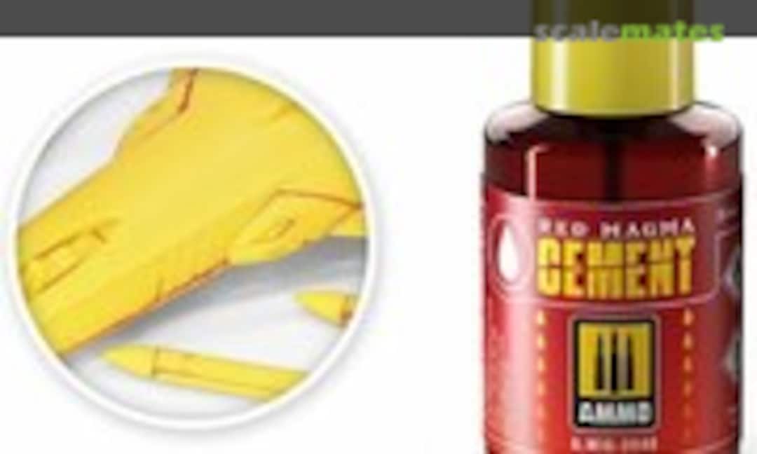 No Red Magma Cement (Ammo by Mig Jimenez A.MIG-2046) A.MIG-2046