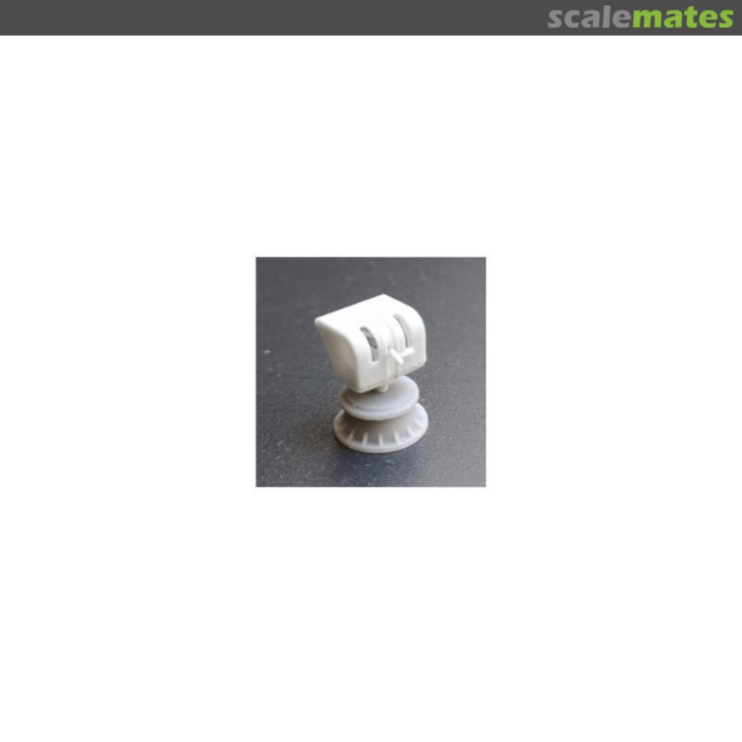 Boxart 5in./25 Mk.19 gun on semi enclosed mount AC350052 Black Cat Models