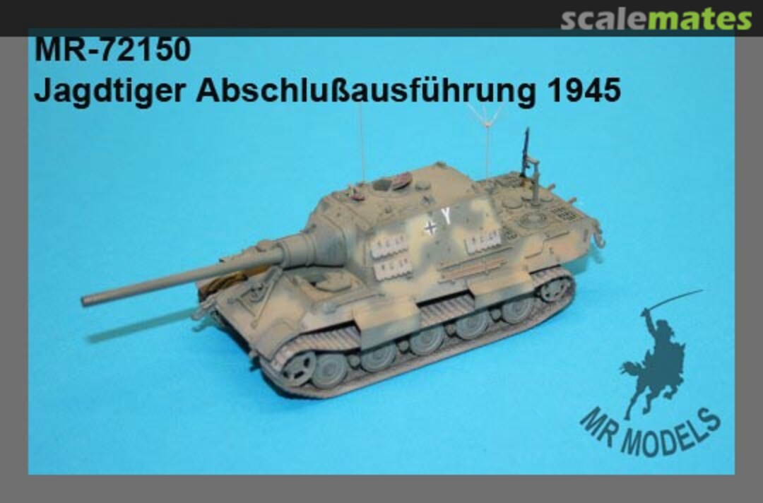 Boxart Jagdtiger MR-72150 MR Modellbau Boxart Jagdtiger MR-72150 MR Modellbau