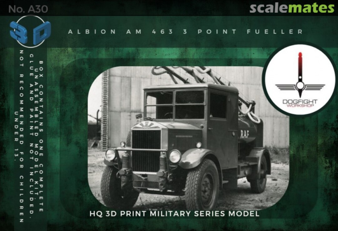 Boxart Albion AM463 3 Point Fueller 72A30 Dogfight Workshop