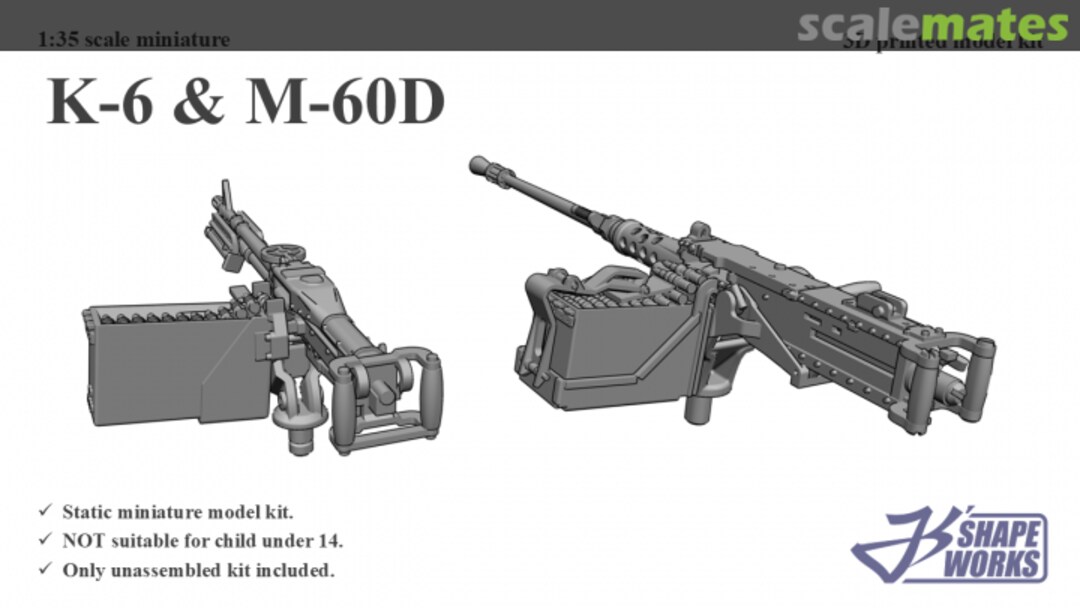 Boxart K-6 & M-60D JS35A002 Js' Shapeworks