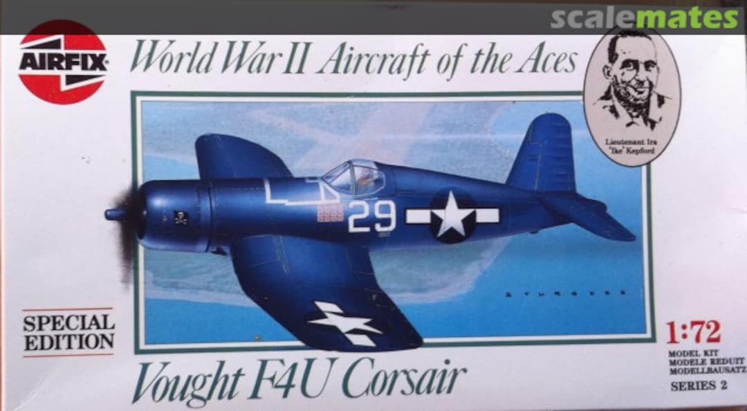 Boxart Vought F4U Corsair 02090 Airfix