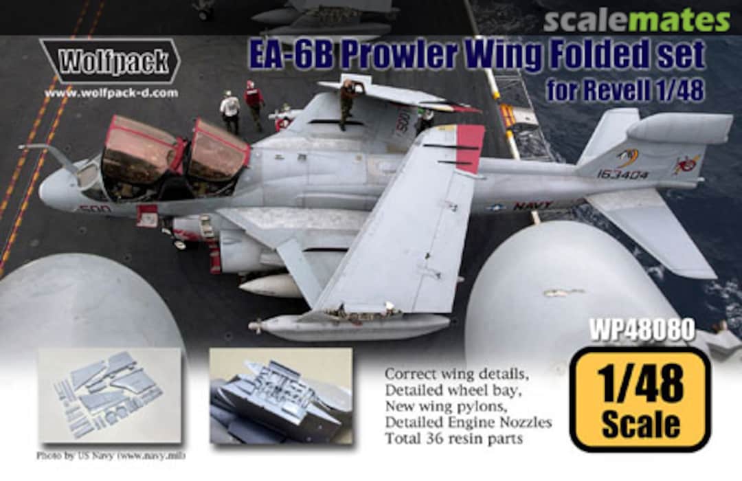 Boxart EA-6B Prowler - Wing Folded Set WP48080 Wolfpack Boxart EA-6B Prowler - Wing Folded Set WP48080 Wolfpack