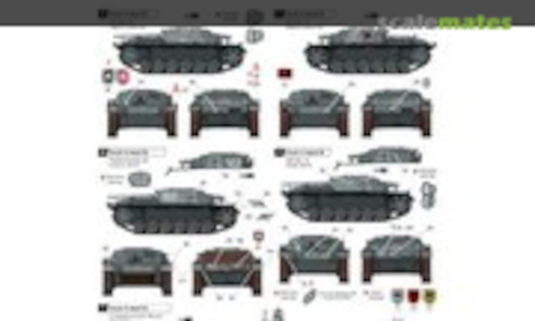 1:35 Sturm #4. StuG III Ausf B. Eastern Front 1941-42 (Star Decals 35-996) 35-996