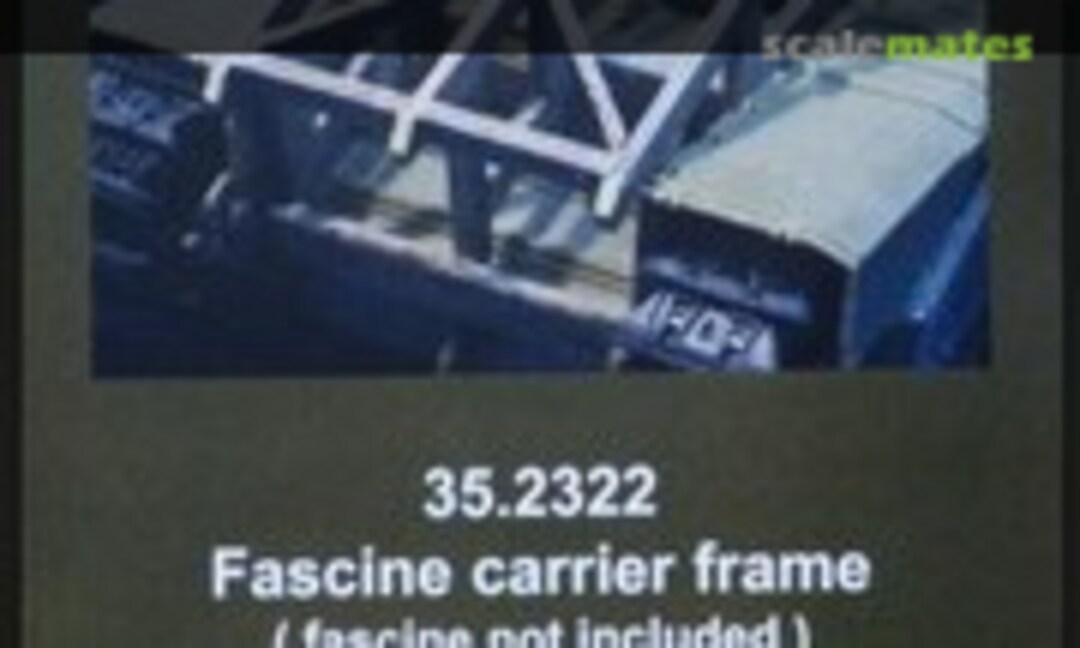 1:35 Fascine Carrier Frame for Churchill AVRE (Resicast 35.2322) 35.2322