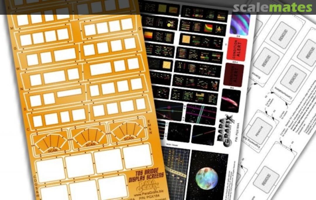 Boxart TOS Bridge Display Screens PGX184 ParaGrafix Modeling Systems Boxart TOS Bridge Display Screens PGX184 ParaGrafix Modeling Systems