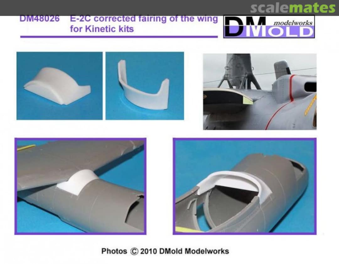 Boxart E-2C Corrected Fairing of the Main Wing DM48026 DMold Modelworks Boxart E-2C Corrected Fairing of the Main Wing DM48026 DMold Modelworks