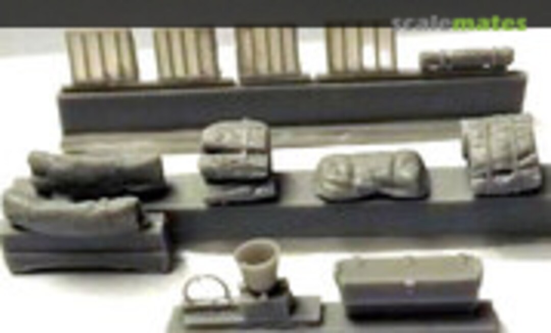 1:76 US M2/M3 Halftrack Stowage Kit (Milicast ACC001) ACC001