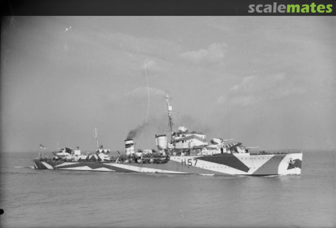 Boxart HMS Hesperus H57 4-034 Iron Shipwrights Boxart HMS Hesperus H57 4-034 Iron Shipwrights