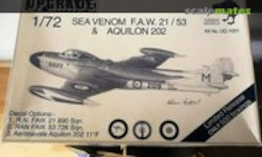 1:72 Sea Venom F.A.W 21/53 &amp; Aquilon 202 (Tasman Model Products UG1001)