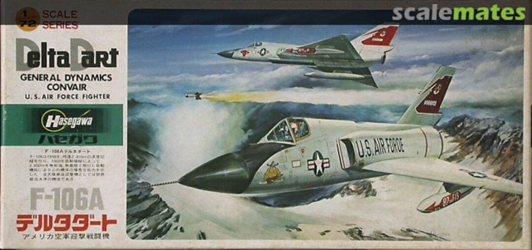 Boxart F-106A Delta Dart E3 Hasegawa