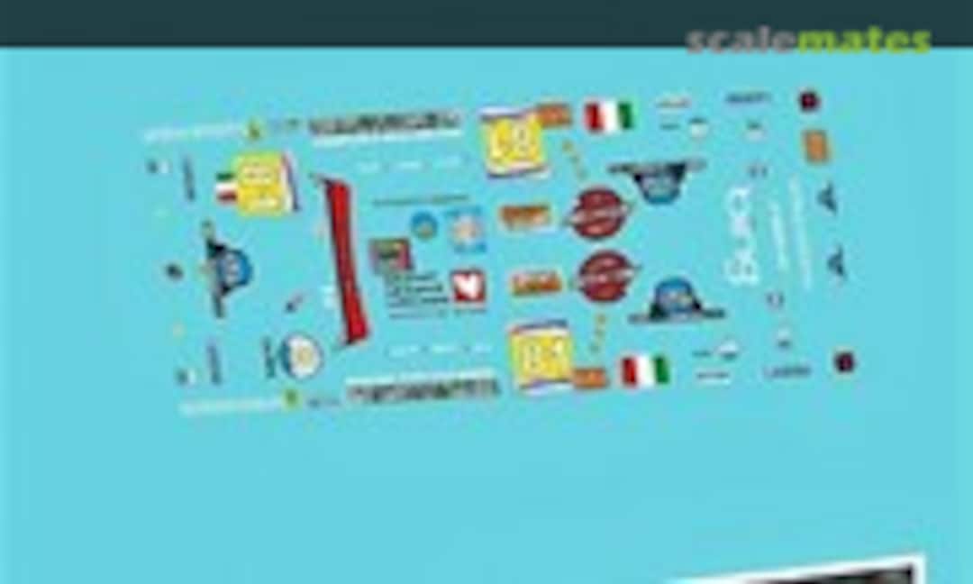 1:24 Ferrari F430 GTC #2446 "bing" (Atalaya Slot Decals ADLM06) ADLM06