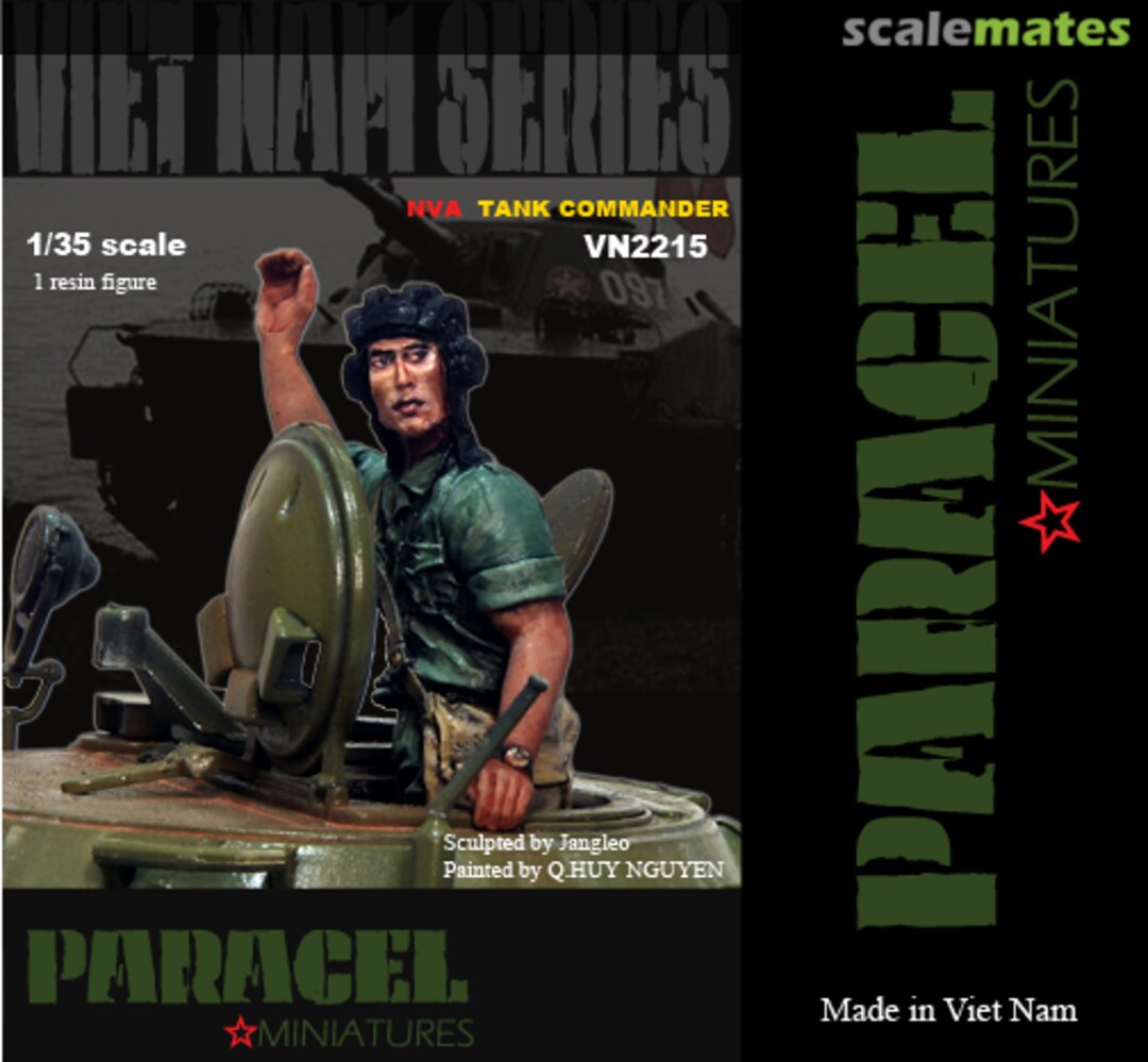 Boxart NVA Tank Commander Set 1 VN2215 Paracel Miniatures Boxart NVA Tank Commander Set 1 VN2215 Paracel Miniatures