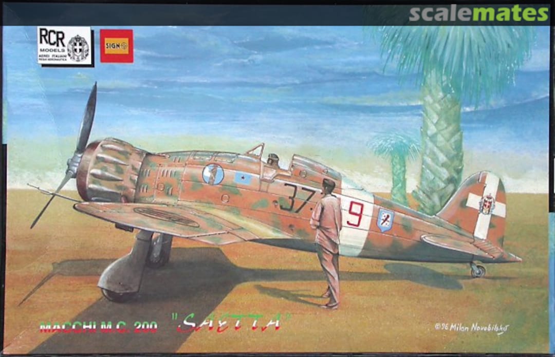 Boxart Macchi M.C. 200 P001 RCR Models Boxart Macchi M.C. 200 P001 RCR Models