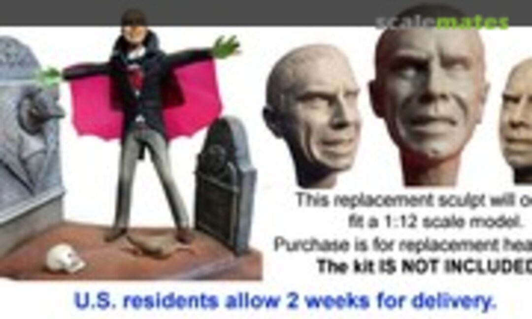 1:12 Vampire replacement head (Escape Hatch Hobbies )