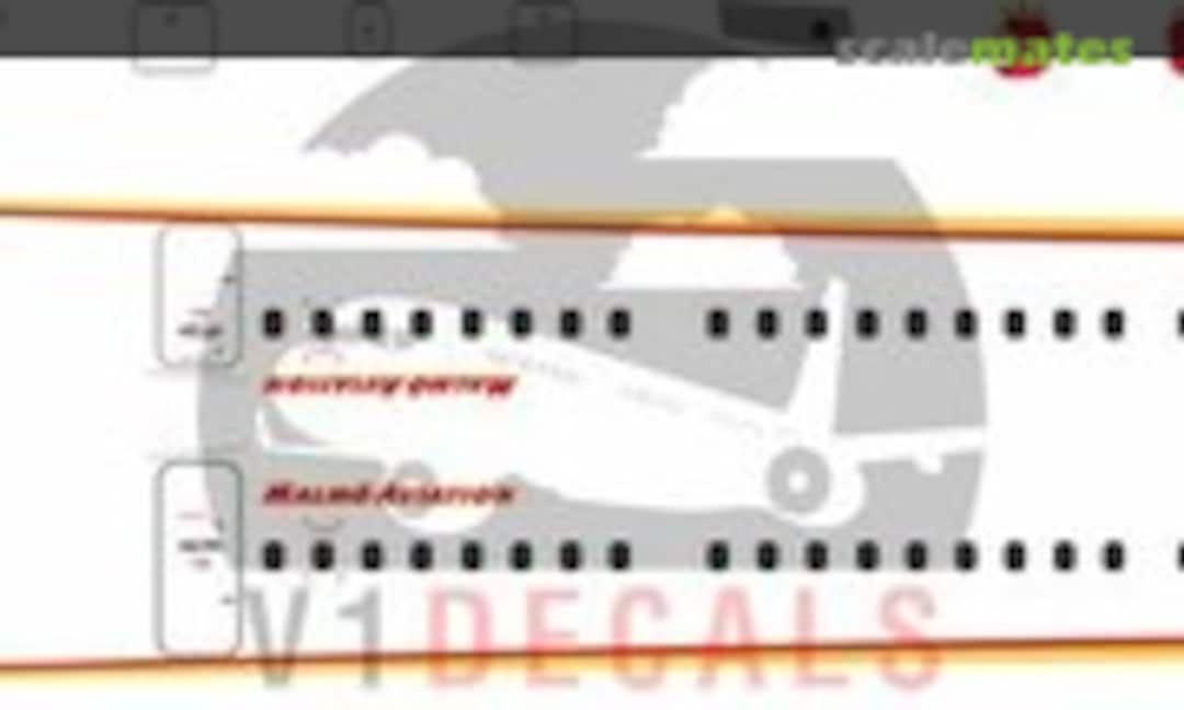 1:144 Malmo Aviation BAe Avro 146-200 - RJ-85 (V1 Decals V1D0619-144) V1D0619-144