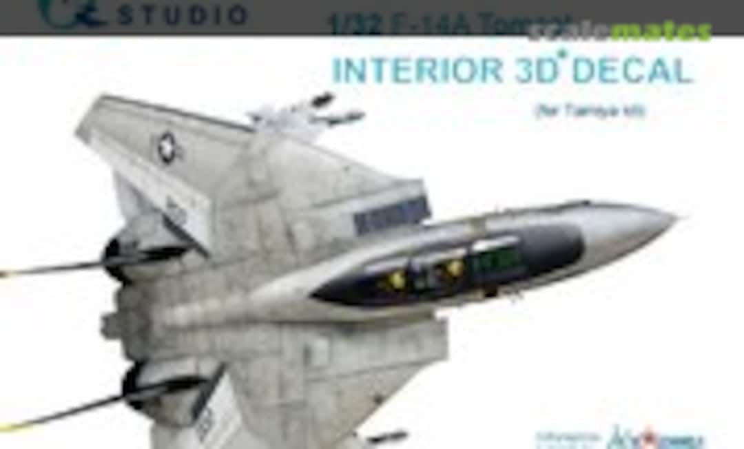1:32 F-14A Tomcat interior 3D decals (Quinta Studio QD32032) QD32032