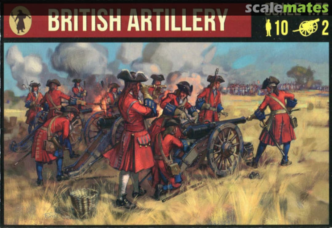 Boxart British Artillery 243 Strelets-R Boxart British Artillery 243 Strelets-R