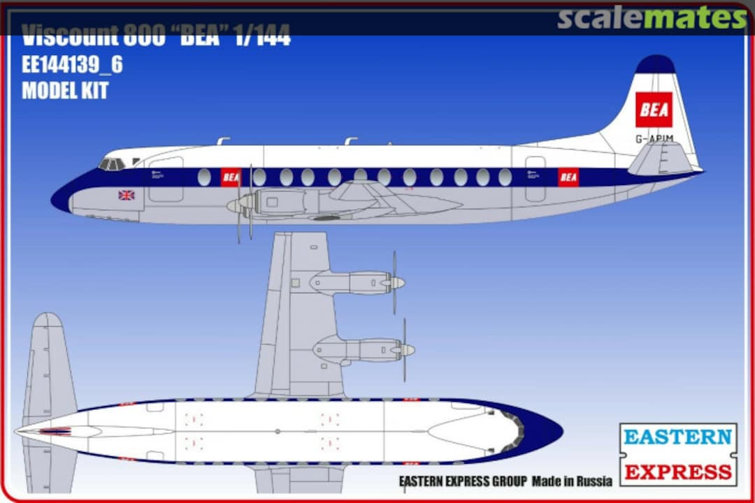 Boxart Viscount 800 EE144139_6 Eastern Express Boxart Viscount 800 EE144139_6 Eastern Express