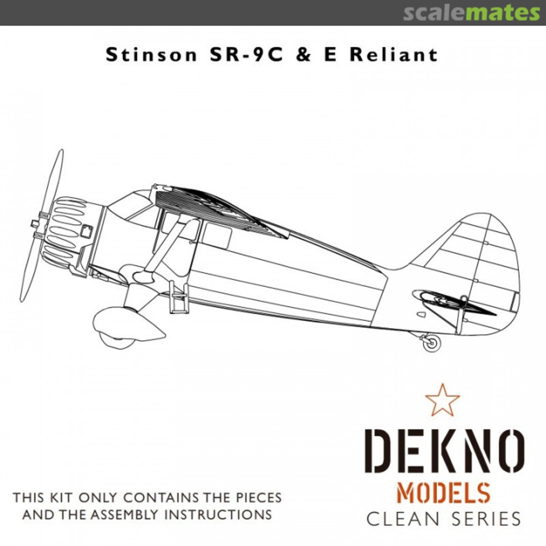 Boxart Stinson SR-9C & E Reliant CS.720500 Dekno Models