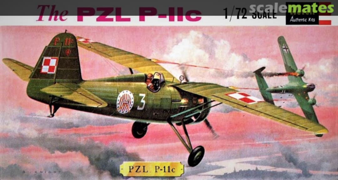 Boxart The PZL P-11C H647 Revell (Great Britain) Boxart The PZL P-11C H647 Revell (Great Britain)