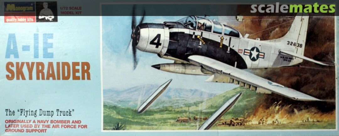 Boxart A-1E Skyraider PA146 Monogram Boxart A-1E Skyraider PA146 Monogram