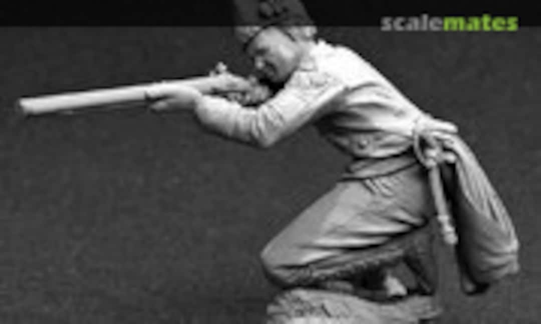 54mm Corporal of the Jaeger team of the Life-Guard Semenovsky Regiment, Russia 1788-96 (Chronos Miniatures CHM-54310) CHM-54310