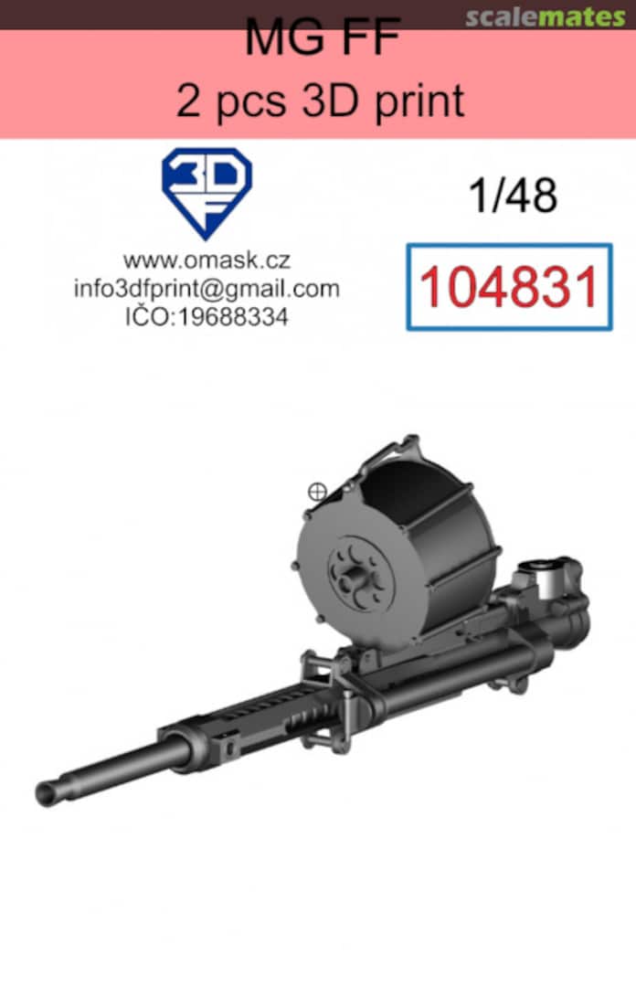 Boxart MG-FF 104831 3DF Print Boxart MG-FF 104831 3DF Print