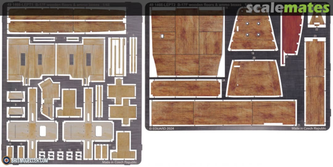 Boxart B-17F Wooden Floors And Ammo Boxes EDUARD 491466 Eduard Boxart B-17F Wooden Floors And Ammo Boxes EDUARD 491466 Eduard