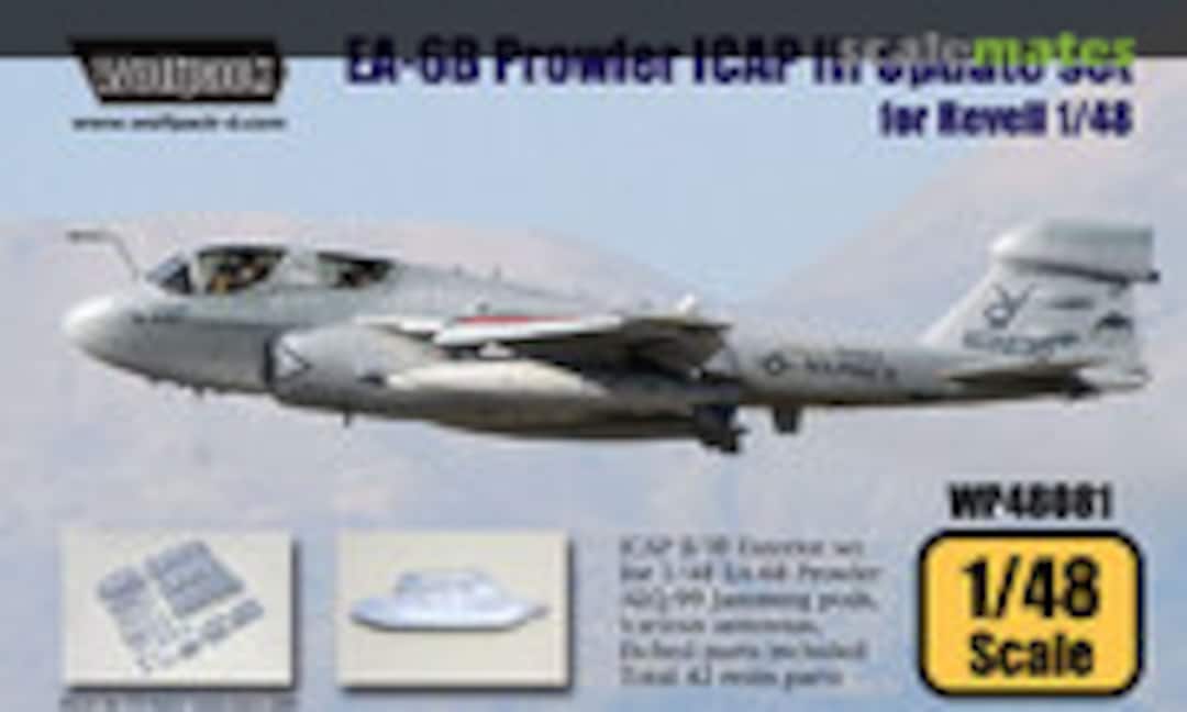 1:48 EA-6B Prowler ICAP III Update Set (Wolfpack WP48081) WP48081