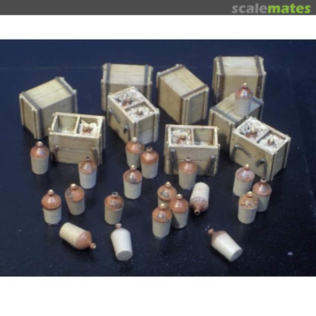 Boxart Rum Jars & Crates 35.2324 Resicast Boxart Rum Jars & Crates 35.2324 Resicast
