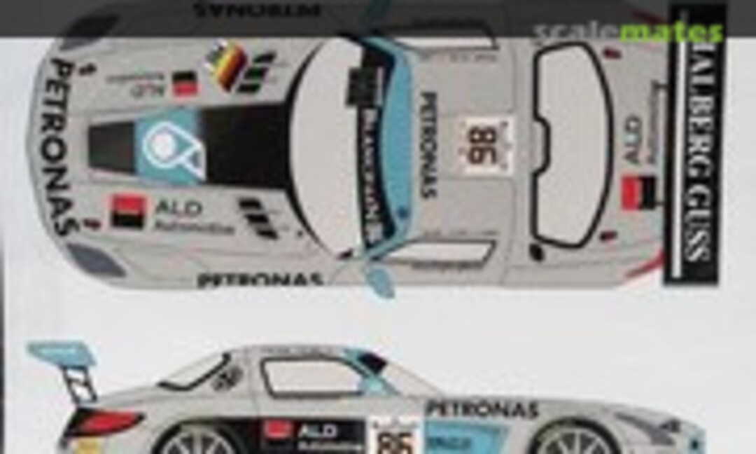 1:24 Mercedes SLS GT3 Petronas # 86 (Racing Decals 43 RDE24-010) RDE24-010
