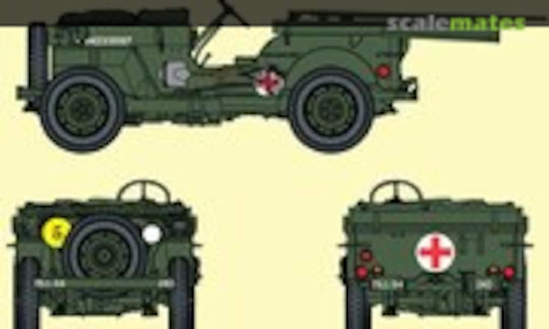 1:35 1/4-Ton 4x4 Ambulance Truck (Dragon 6832)