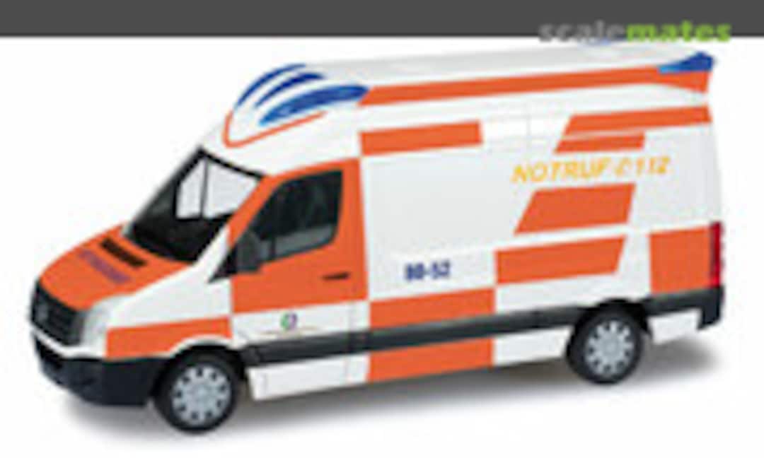 1:87 VW Crafter 2011 Delfis-RTW &quot;KWB Goslar&quot; (Herpa 090827)