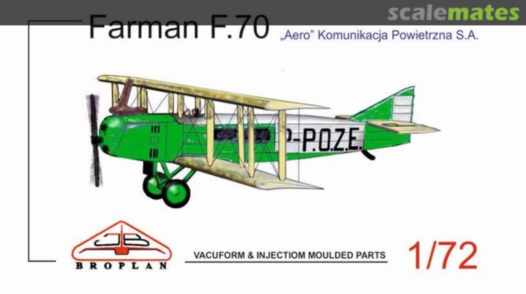 Boxart Farman F.70 MS-201 Broplan Boxart Farman F.70 MS-201 Broplan