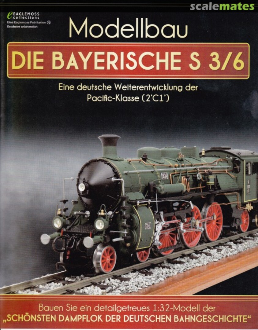 Boxart DIE BAYERISCHE S 3/6 Eaglemoss Boxart DIE BAYERISCHE S 3/6 Eaglemoss