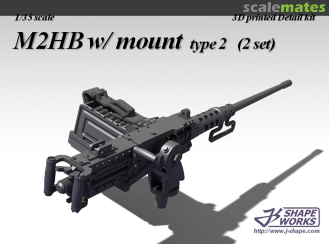 Boxart M2HB w/ mount type 2 JS35A024 Js' Shapeworks Boxart M2HB w/ mount type 2 JS35A024 Js' Shapeworks