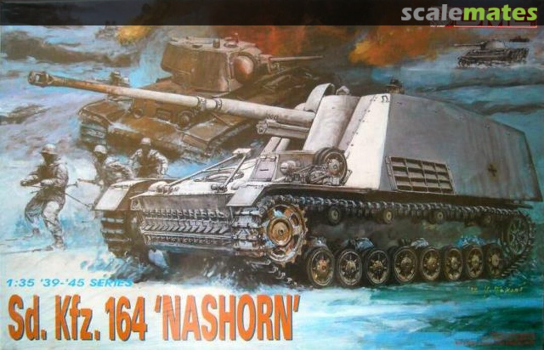 Boxart Sd.Kfz. 164 'Nashorn' 6001 DML Boxart Sd.Kfz. 164 'Nashorn' 6001 DML