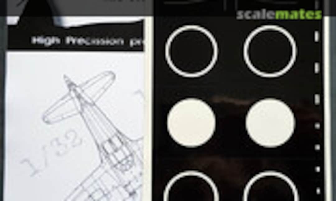 1:32 Mitsubishi J2M2/3/5/6 white stripe, stencils and national insignias with white outlines (DEAD Design Models VM32048) VM32048