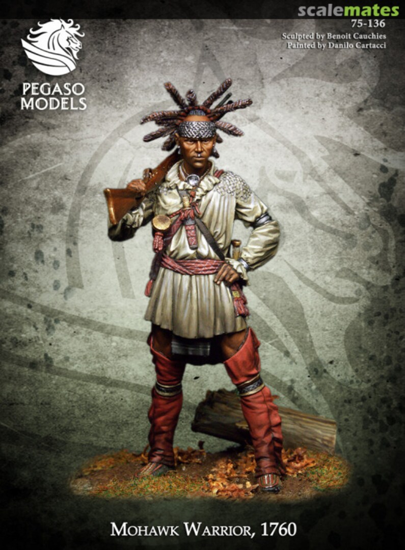 Boxart Mohawk Warrior, 1760 75-136 Pegaso Models Boxart Mohawk Warrior, 1760 75-136 Pegaso Models
