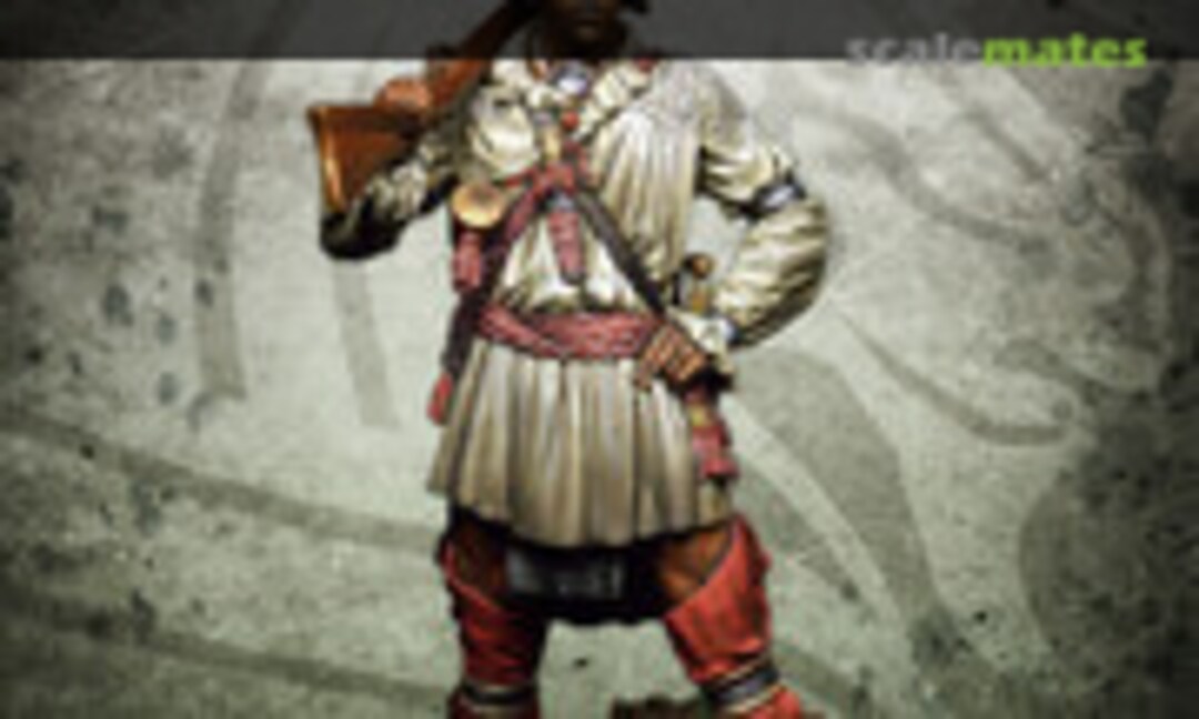 75mm Mohawk Warrior, 1760 (Pegaso Models 75-136) 75-136