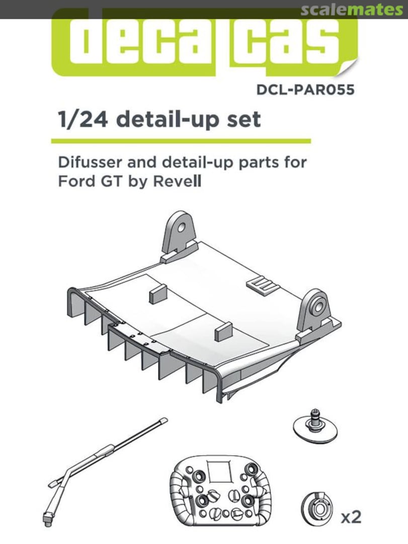 Boxart Ford GT detail-up set DCL-PAR055 Decalcas Boxart Ford GT detail-up set DCL-PAR055 Decalcas
