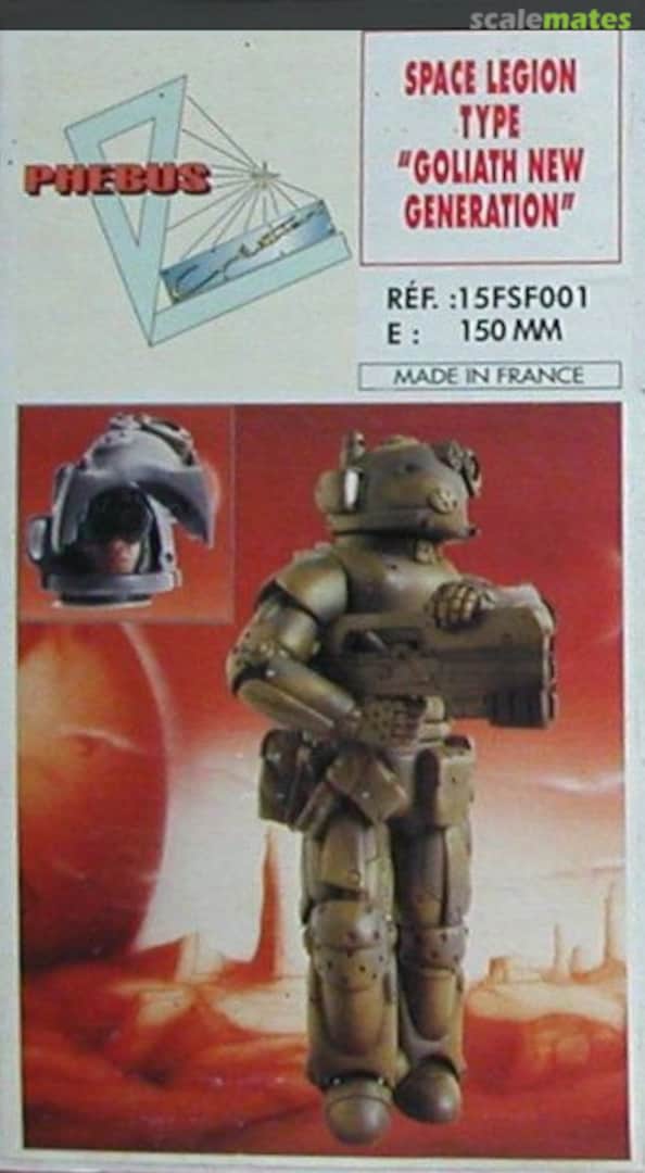 Boxart Space Legion Type "Goliath New Generation" 15FSF001 Phebus Creation