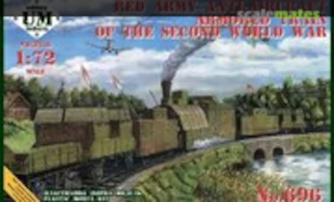 1:72 Red Army Anti-Aircraft Armored Train of The Second World War (UM Military Technics 696) 696