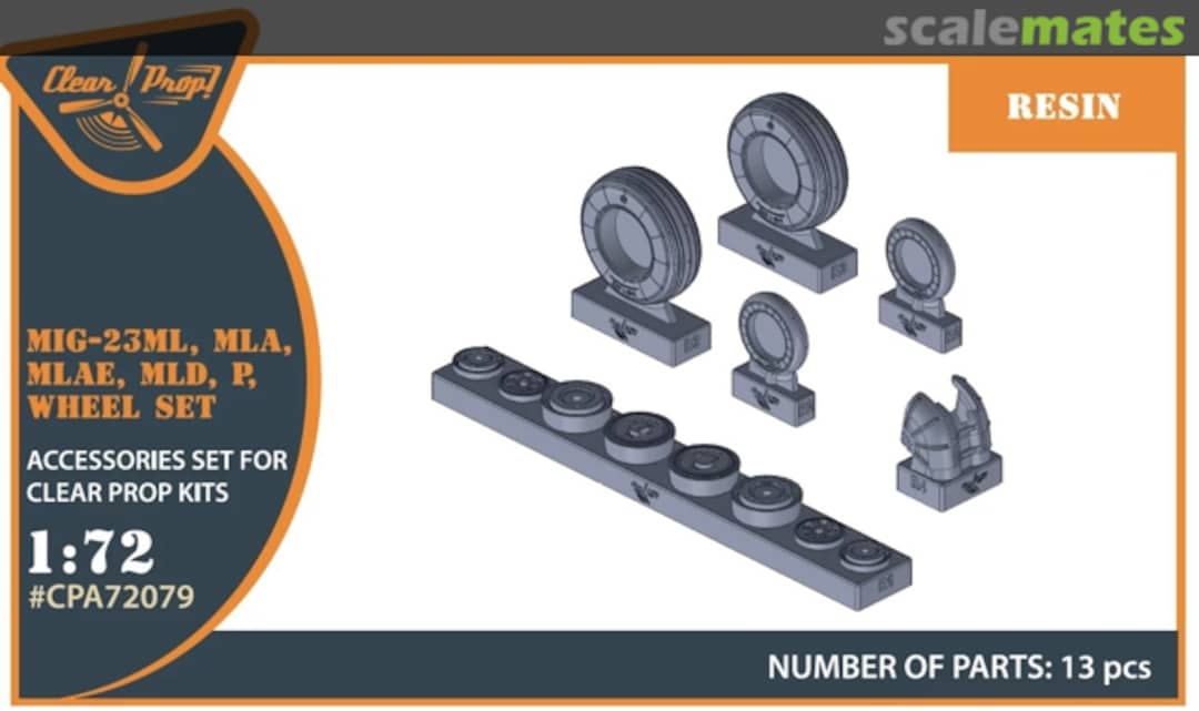 Boxart MiG-23ML, MLD, P, MLAE Wheel set CPA72079 Clear Prop! Boxart MiG-23ML, MLD, P, MLAE Wheel set CPA72079 Clear Prop!