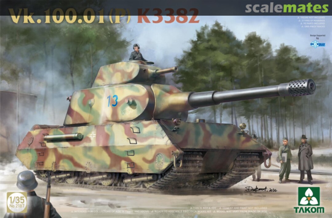 Boxart VK 100.01 (P) K3382 2187 Takom