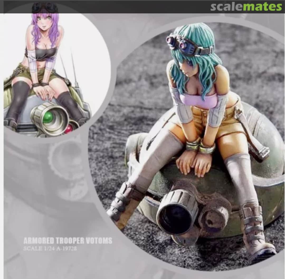 Boxart Cavalry Beautiful Aircraft Driver A-19728 Armored Collection Boxart Cavalry Beautiful Aircraft Driver A-19728 Armored Collection