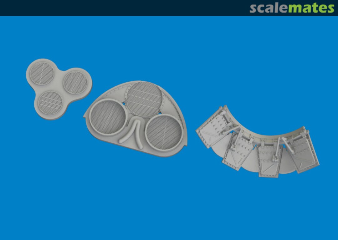 Boxart P-40E Radiators Upgrade Set PRINT 6481097 Eduard Boxart P-40E Radiators Upgrade Set PRINT 6481097 Eduard